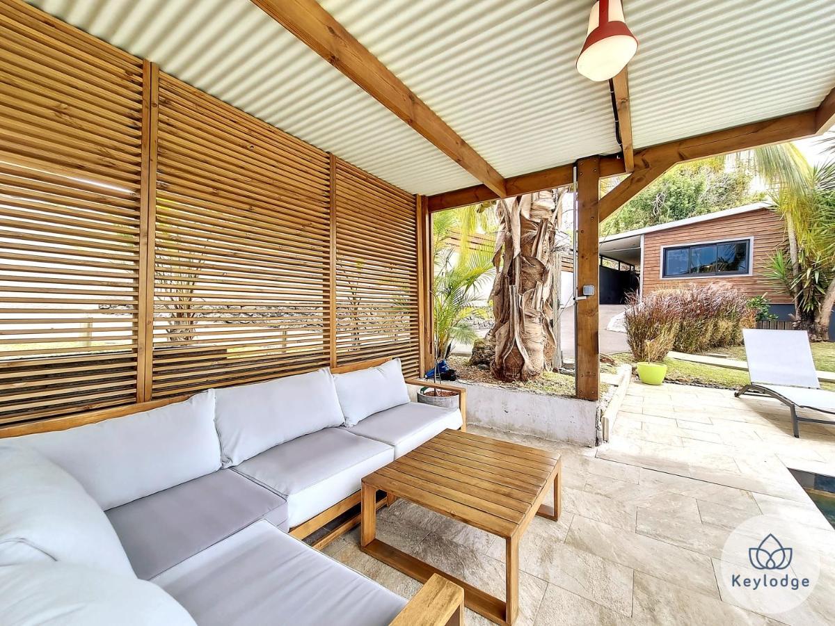 Villa O Baobhai Classee 4 Etoiles - Pisicine Privee Et Vue Mer - Saint-Pierre Kültér fotó