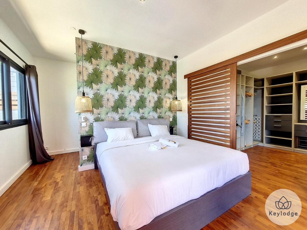 Villa O Baobhai Classee 4 Etoiles - Pisicine Privee Et Vue Mer - Saint-Pierre Kültér fotó